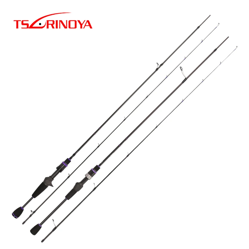TSURINOYA AJING Спиннинг для ловли форели Удочка ELF 1 83 m 88 UL F 2 Secs Rod FUJI Guide аксессуары Rockfish