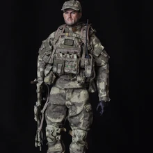 Cal-Tek US A-TACS Camo Advanced Tactical маскирующая система оператора 1/6 рисунок