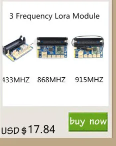 Мини IOT Lora шлюз LoraWan SX1301 sx1255/57 lora 8 каналов 433 МГц/868 МГц/915 МГц для шлюза Интегрированный для Raspberry Pi