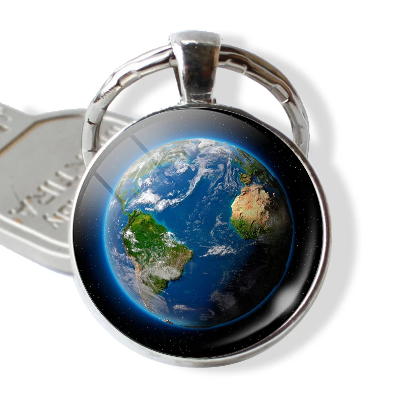 Цепочка для ключей с подвеской в виде планеты Земля|fashion keychain|keychain fashionkeyring keychain |