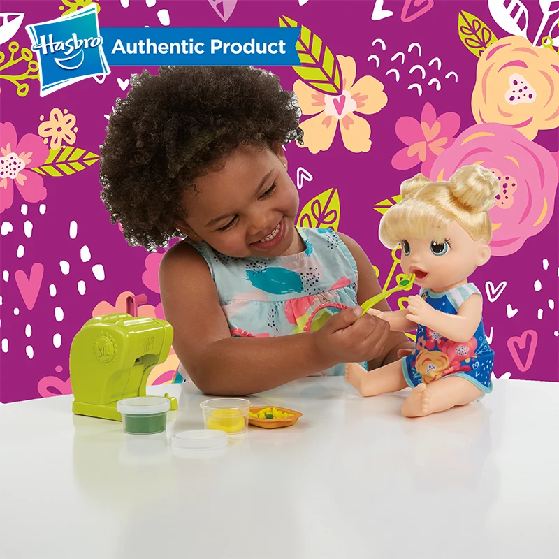 Hasbro Baby Alive Snackin' формы реалистичные Reborn Alive Детские куклы Обучающие Детские куклы Подарки для девочек Детские куклы дети игрушки