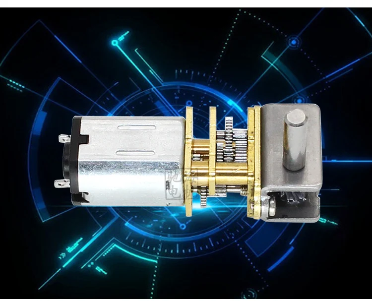 GW12N20 N20 червячный мотор-редуктор постоянного тока, отключение самоблокирующийся DC3V6V12V постоянный магнит умный двигатель diy 3 в 9 об/мин 12 В 10 об/мин и т. Д