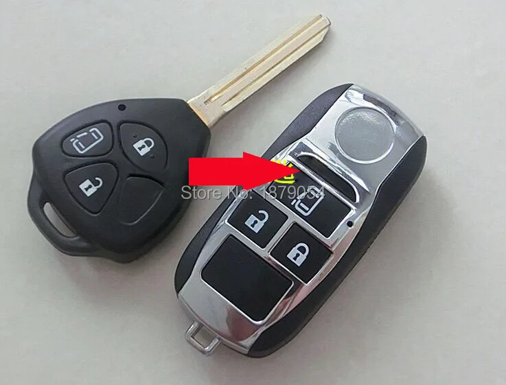 Toyota Reiz Camry Corolla RAV4 Modified key shell  (7).jpg