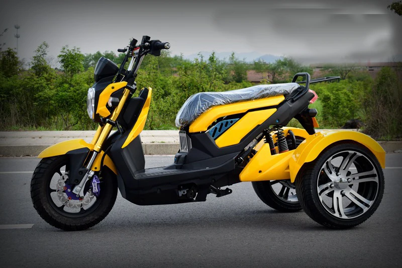Top Electric tricycle Double Shuttle Family Three-wheeled Electric Vehicle 60V 1000W Brushless Motor 0 Top Electric tricycle Double Shuttle Family Three-wheeled Electric Vehicle 60V 1000W Brushless Motor 0