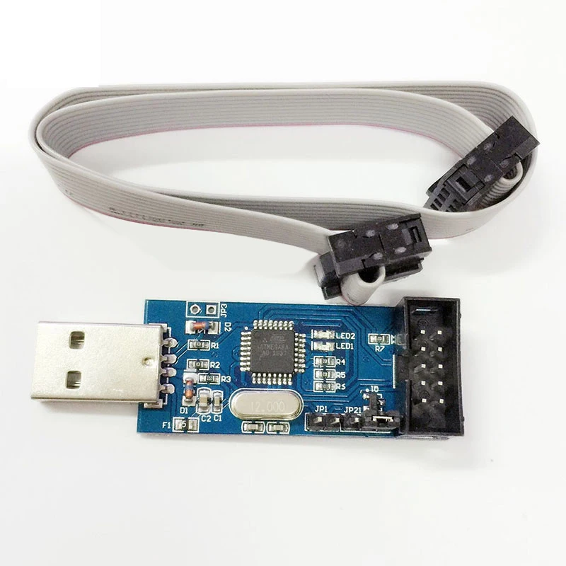 10 шт. Новый USBASP USBISP AVR программист USB ISP USB ASP ATMEGA8 ATMEGA128 Поддержка Win7 64 К