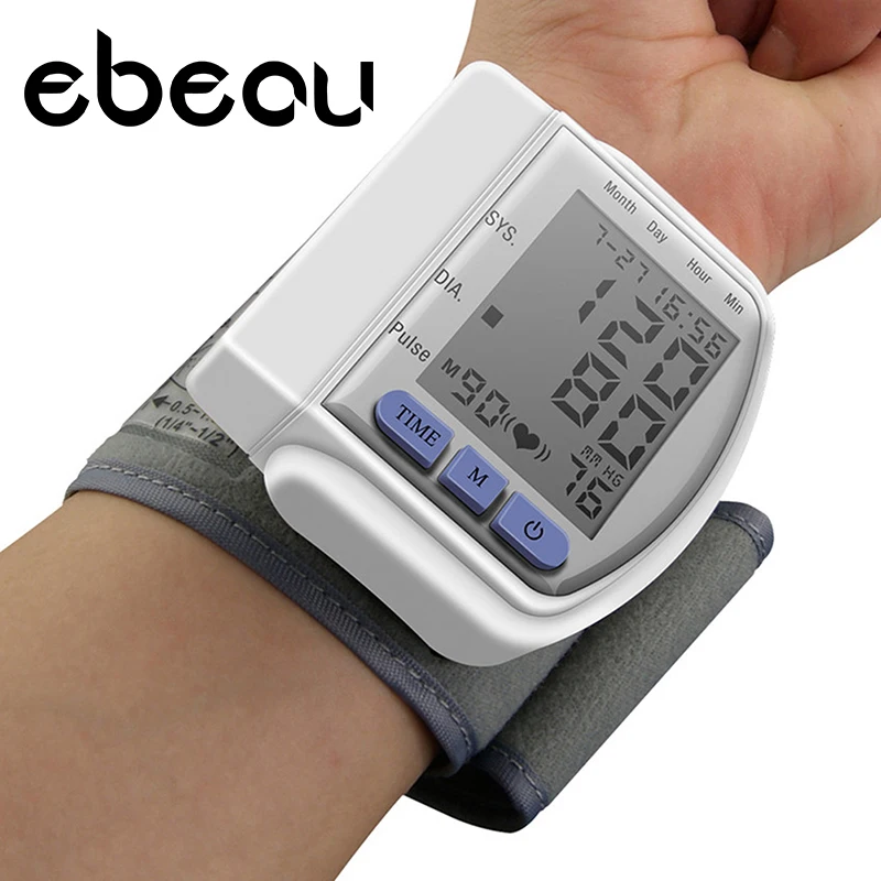 Medical diagnostic tool blood pressure portable monitor Care Wrist