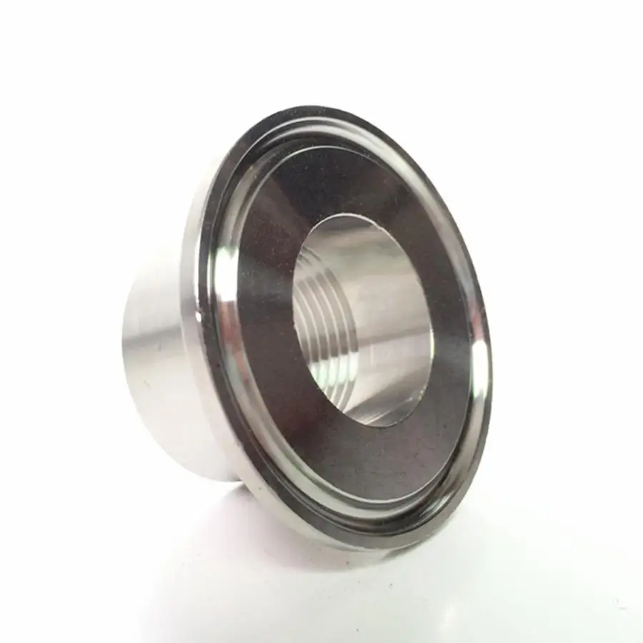 1 1/2" BSPT Female x 1.5" Tri Clamp SUS 304 Stainless Steel Sanitary