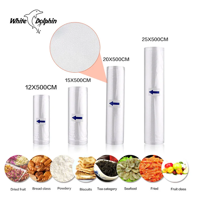 Kitchen Food Sealer Vacuum Bag Storage Bag For Vacuum Sealer Food Fresh Long Keeping 12 15 20 25 cmX500cm Vacuum Sealer Bag Kitchen Food Sealer Vacuum Bag Storage Bag For Vacuum Sealer Food Fresh Long Keeping 12 15 20 25 cmX500cm Vacuum Sealer Bag