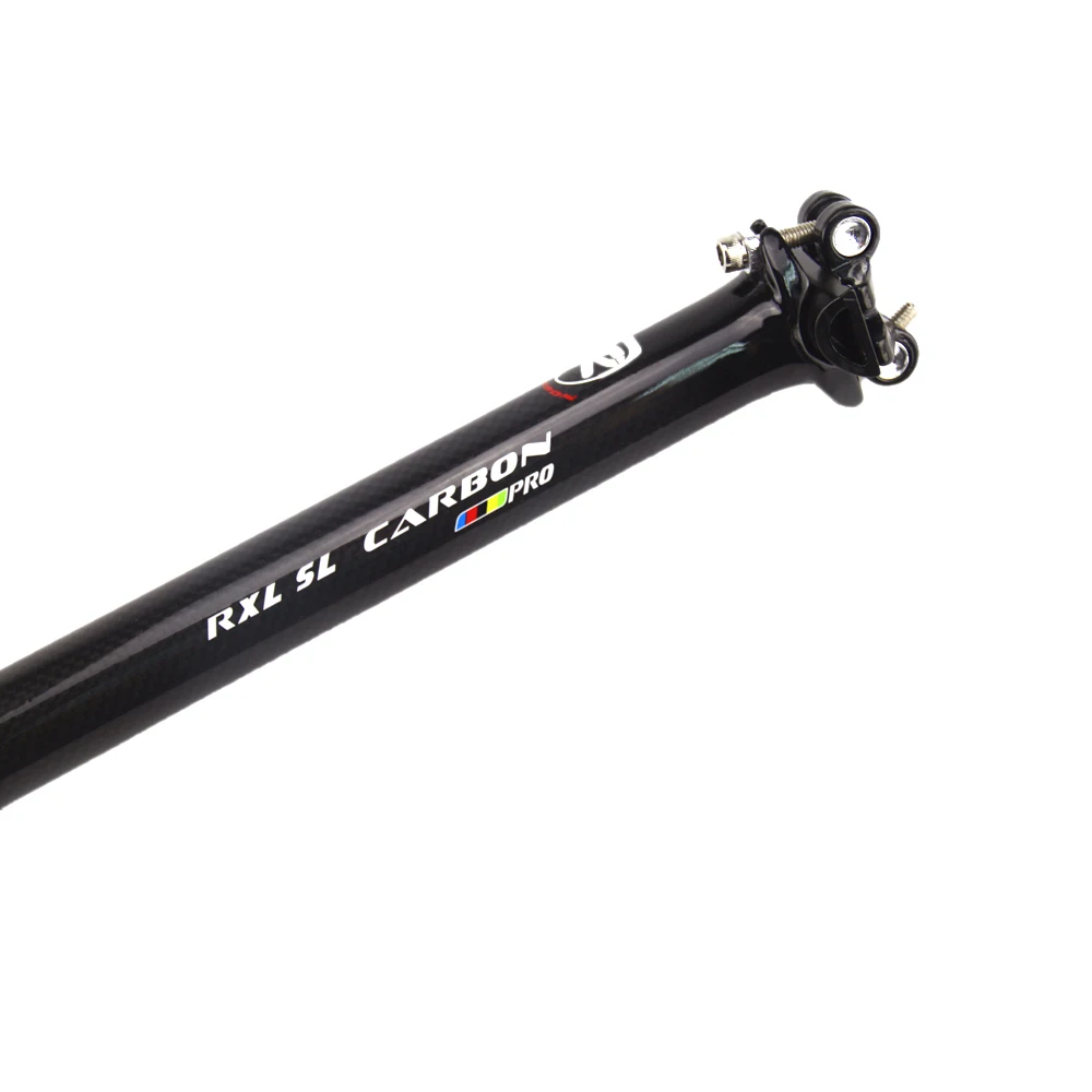 RXL SL BicycleSeat Post Carbon MTB  27.230.831.6mm 3K Glossy 350400mm Black Ultralight Full Carbon Fibre Bike Seatpost 25 (14)