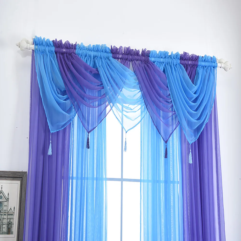 1 PCS Valance European Royal Luxury Valance Curtains for Living Room Window Curtains for Bedroom Valance Curtains for Kitchen#4