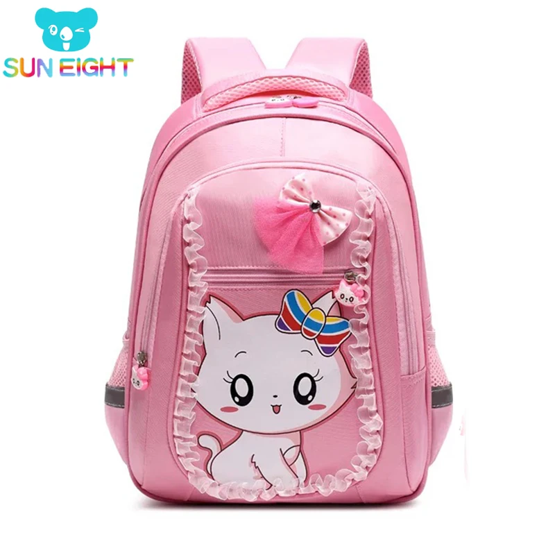 cheap Cat Bag Backpack School Bags for girls Large Backpack Children School Backpack kids school backpack SUN EIGHT