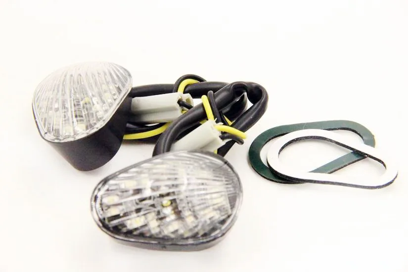 Aftermarket Бесплатная доставка мотоцикла Евро LED заподлицо поворотник для YAMAHA YZF R1 R6 R6S