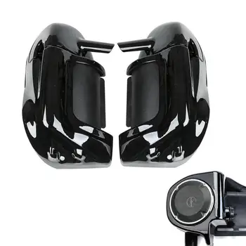 

Lower Vented Leg Fairing w/ 6.5'' Speakers + Grills Vivid Black High Quality ABS Plastic For 1983-2013 Touring 1997 2010 2012
