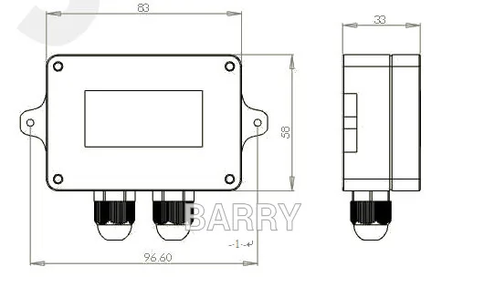 Rwst01a loadcell/тензометрических Усилители домашние, двойной выходного сигнала(0~ 5 В и 4~ 20ma