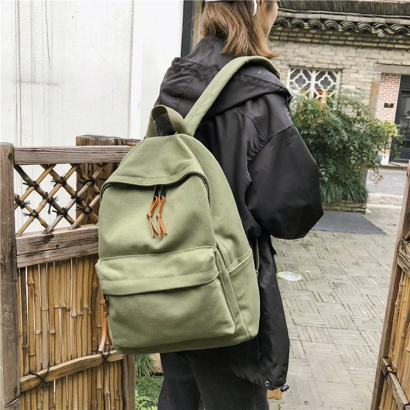 Menghuo Canvas Backpack Women Men Large Capacity Laptop Backpack Student School Bags for Teenagers Travel Bag Backpacks MochilasCVCV9330