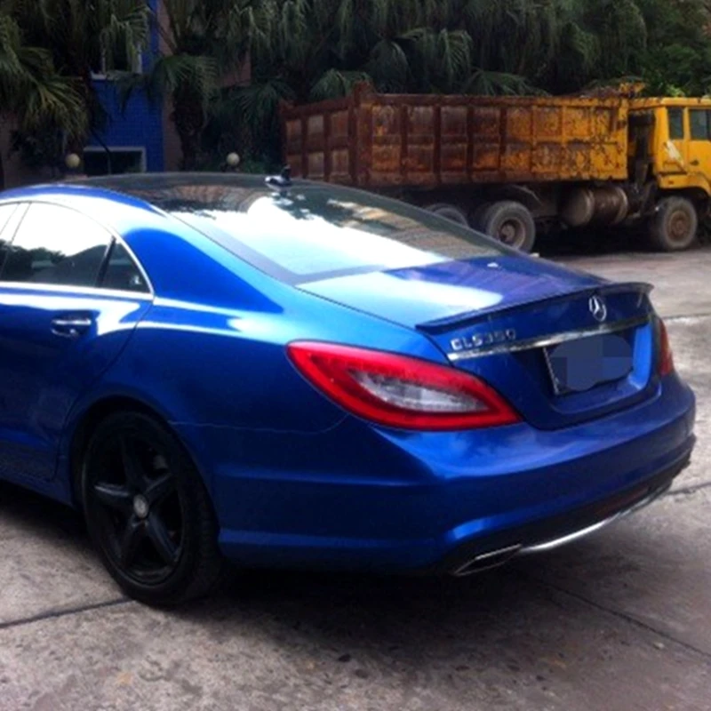 Для Mercedes W218 2011-2013 задний спойлер Высокое качество ABS Материал праймер цвет автомобиля хвост декоративное крыло для CLS300 CLS350 CLS63