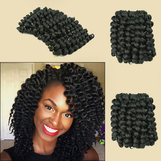... color Soft WAND CURL hairstyles crochet synthetic hair weave bundles
