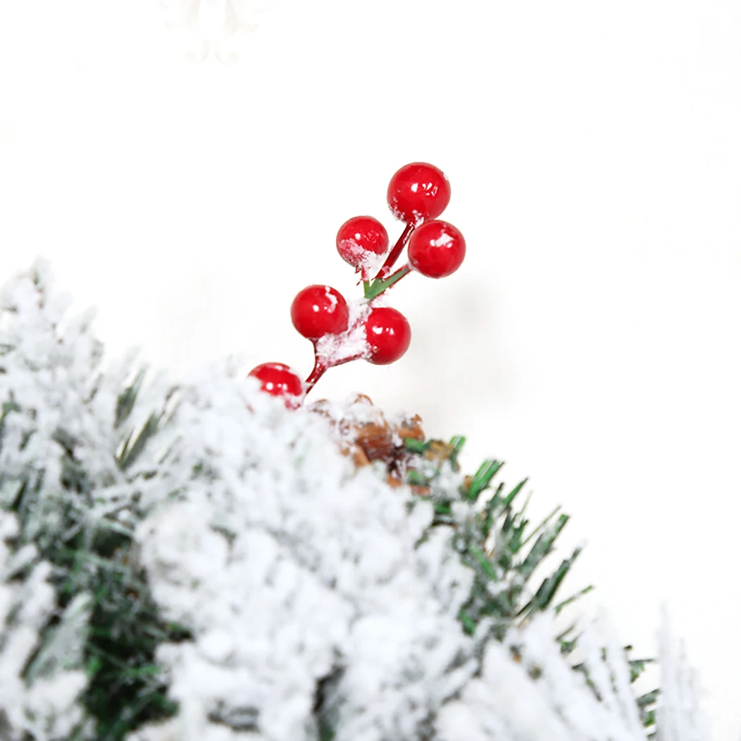 Рождественский венок Снежный Мороз искусственный подвесной Декор венок для рождественского декора