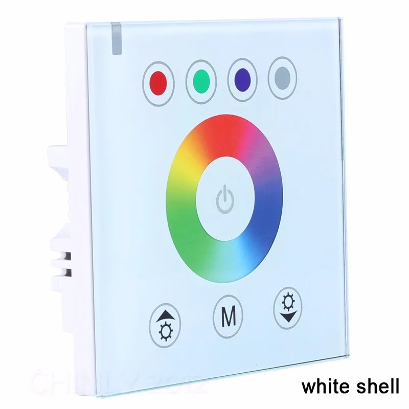 Цветная(RGB светодиодный сенсорный переключатель Панель контроллер DIY светодиодное освещение для дома диммер для DC12V 24 V светодиодный RGB световые полосы