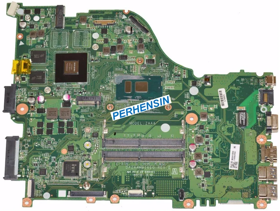 Acer Aspire E5-575G Laptop Motherboard w  i5-6200U 2.2GHz CPU NB.GHG11.004 3