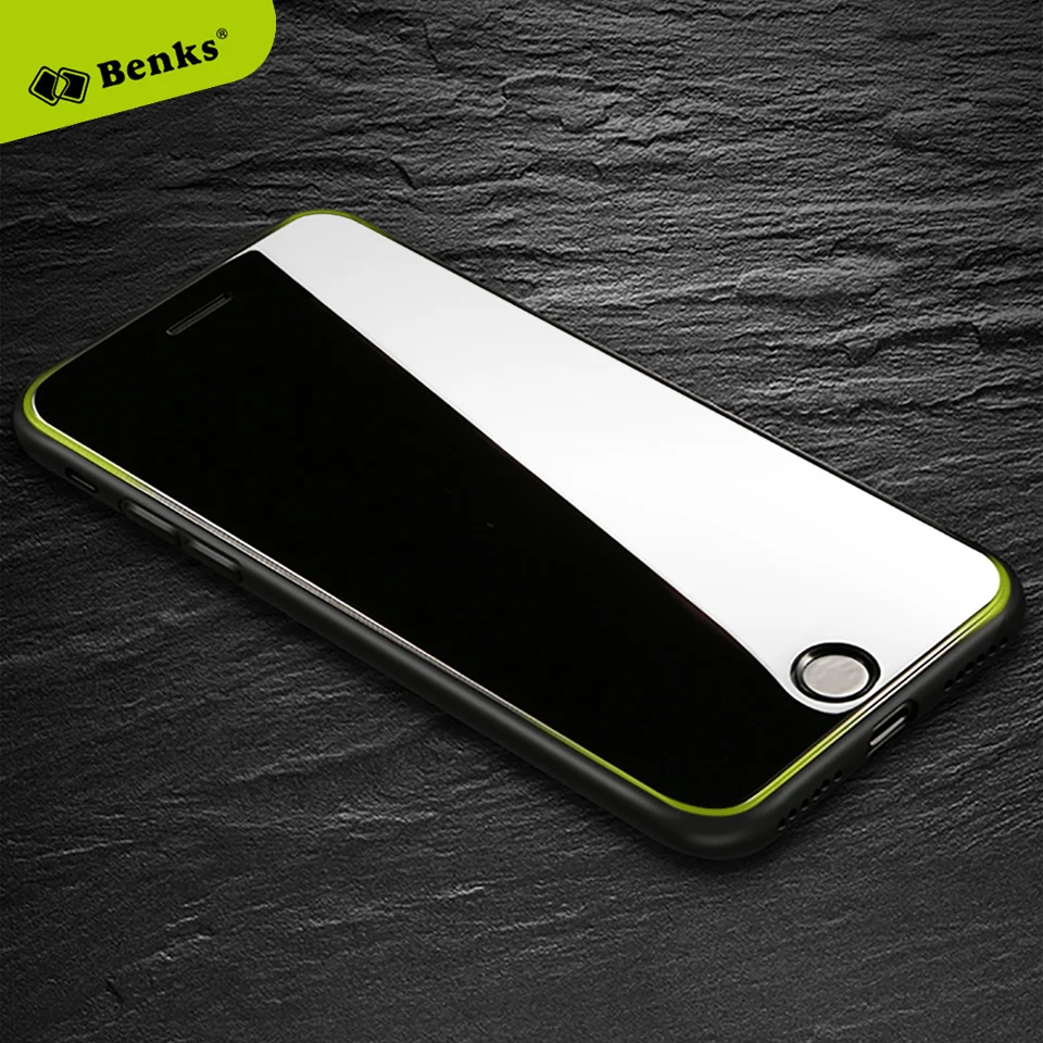 Для iPhone 8 7 Закаленное стекло протектор экрана Benks XPRO + 3D полное покрытие Защитная