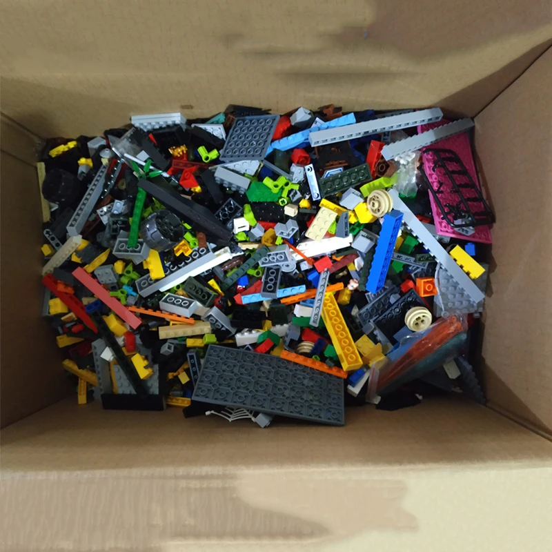 1000 граммов строительные блоки город DIY творческие кирпичи объемные модели