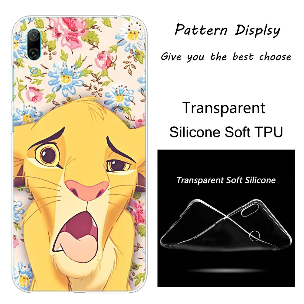 Популярный Мягкий силиконовый чехол для телефона с изображением короля льва для huawei mate 10 20 Lite Pro Enjoy 9S Y9 Y7 Y6 Y5 Pro Модный чехол - Цвет: 006