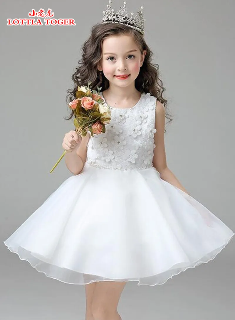 Flower Girl Dress Chiffon Children Summer Clothing Kids Dresses For