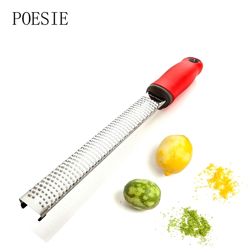 New Multifunction Stainless Steel Lemon Zester Fruit Peeler Cheese Zester Microplane Grater Fruit Vegetable Tools Kitchen