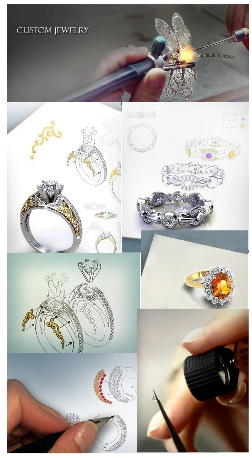 AINUOSHI 14 K массивная, желтая, золотая линия-ткачество кольцо полое витое многослойное кольцо Sona алмазное Свадебное обручальное кольцо для