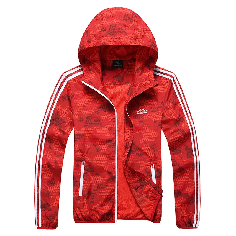 

2018 New Arrival Outdoor Breathable Ultra-light Jacket Camping Clothing Quick Dry Hiking Jacket Sun Protection Coat Sport Skin