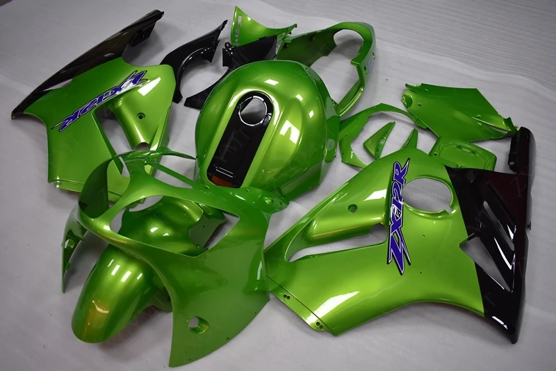 Full Body Kits Zx 12r 2000 2001 Green Black Abs Fairing for Kawasaki Zx12r 2001 Full Body Kits