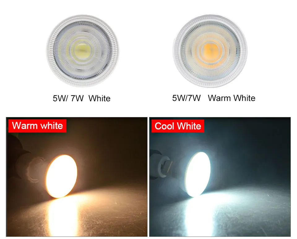 MR16 LED Bulb Spotlight 220V 5W 7W COB LED Chip Beam Angle 12024 Spot Light GU5.3 Lampada LED Lamp Light For Home Table Ceiling (4)