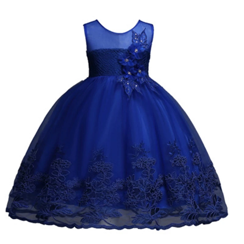 

Children's Princess Dress Girl's Wedding Valentine's Day Dress Girl sleeveless Party evening Baby Dress 2-12years