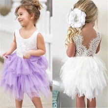 От 1 до 5 лет, бальное платье для маленьких девочек, кружевные платья детское торжественное платье для девочек, кружевное праздничное платье для маленьких девочек, платье подружки невесты, платье для торжеств