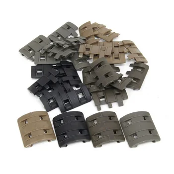 

CQC 32PCS Tactical Airsoft Rail Panels Picatinny Handguard Rail Cover Gun Weapon Hunting Accessories