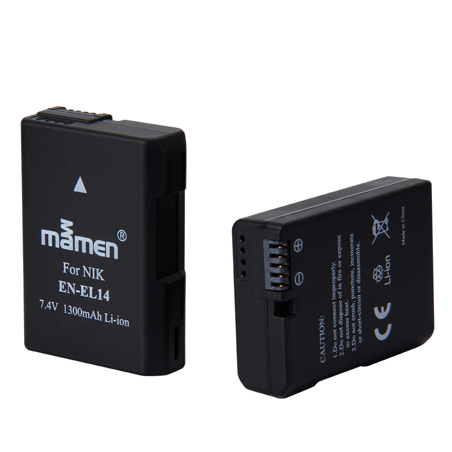 Kaufen Mamen EN EL14 EN EL14 EN EL14a ENEL14 EL14a Kamera Batterie Pack + LCD USB Dual Ladegerät für Nikon D3100 D5600 D5300 d5100 D5200