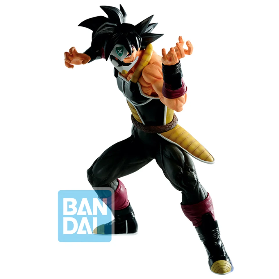 

Tronzo Original Banpresto Burdock Mask Saiyan Super Dragon Ball Heroes DBZ Burdock PVC Action Figure Model Toys Overseas Limit
