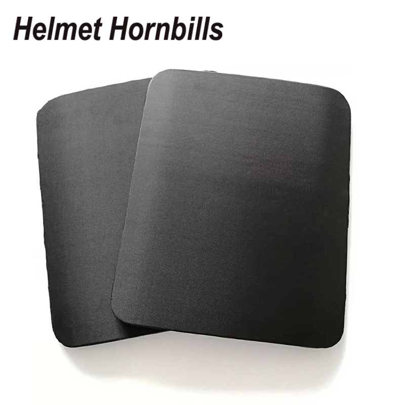 Шлем носороги 1 шт. уровень IIIA стальная пуленепробиваемая панель/стальные пуленепробиваемые пластины вставки тактический жилет