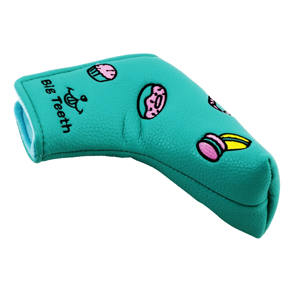 6003514 big teeth golf pingtype putter cover green (7)