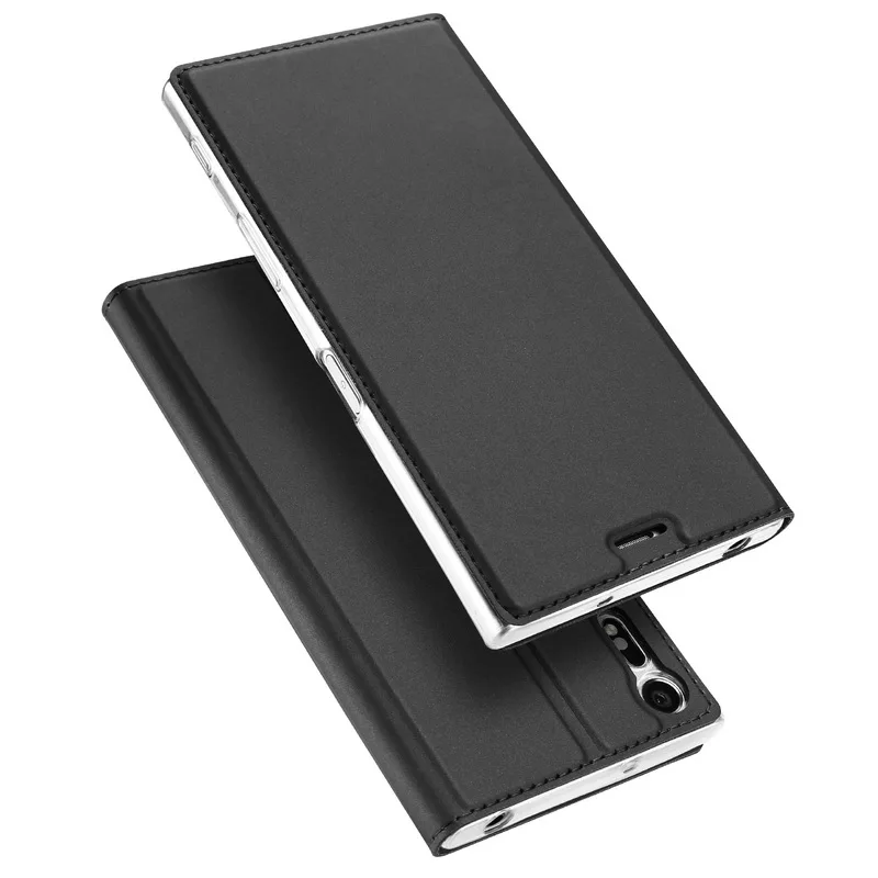 Магнитный чехол книжка для Sony Xperia XA1 Plus Ultra XZ1 XZ2 Premium XZ X Compact XP Z5 Mini L1 Z6 E6 XA2 XZ3|Бамперы|