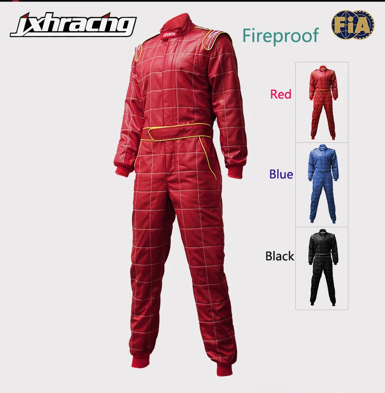 Jxhracing FIA Fireproof Auto/ Karting Racing Suit, RB 0001Ain Skiing