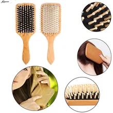 1pcs Wood Massage Comb Hair Care Paddle Brush Antistatic Combanti-static Natural Hairbrush Comb Scalp Wooden Massage 1pcs Wood Massage Comb Hair Care Paddle Brush Antistatic Combanti-static Natural Hairbrush Comb Scalp Wooden Massage