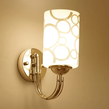 

JIFENGCHENG Indoor Lighting E27 Led Wall Lamp Modern Glass Sconces Luminaria Wall Light Bedside Reading Lamp Wall Lighting