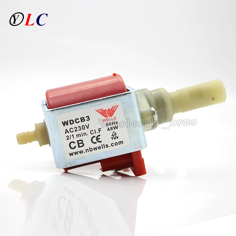 AC 230V 240V 48W G1/8 'плунжерный электромагнитный насос для кофемашины/электрические