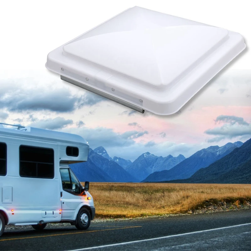2 Packs Universal Rv Roof Vent Lid Cover Replacement 14 Inch White for