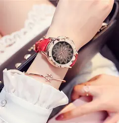 Relogio Feminino женские часы кожаный ремешок браслет часы подарок Женские кварцевые наручные часы Montre Femme relojes para mujer