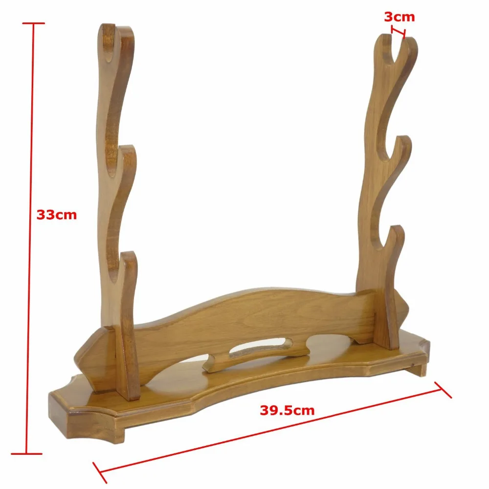 1 2 3 слоя Монтажная база японский самурайский меч катана вакизаши Танто гитара деревянная подставка держатель полка дисплей