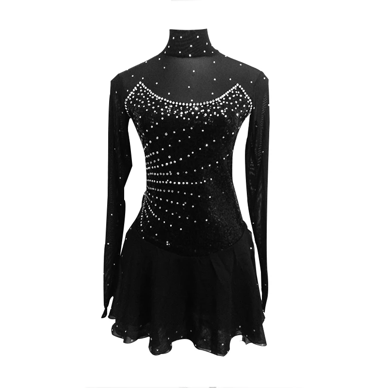 

Ice Skating Dresses Performance Wear Custom Desing Figure Skating Is Customization Spandex Ice Skating Clothing