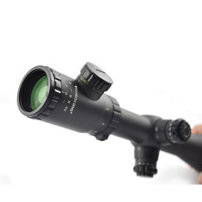 Visionking 3-9x42 Mil-Dot Riflescope 30 мм охотничьи винтовки прицелы с высоким ударным сопротивлением широкоугольные прицелы. 308 30-06,223 прицелы